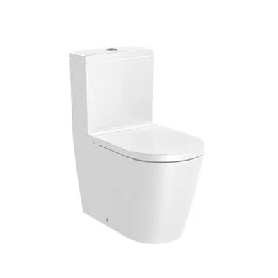Image for INSPIRA ROUND - Vitreous china close-coupled Toilet