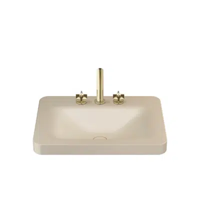 Obrázek pro ARMANI - BAIA 660 mm over countertop basin for 3-hole basin mixer