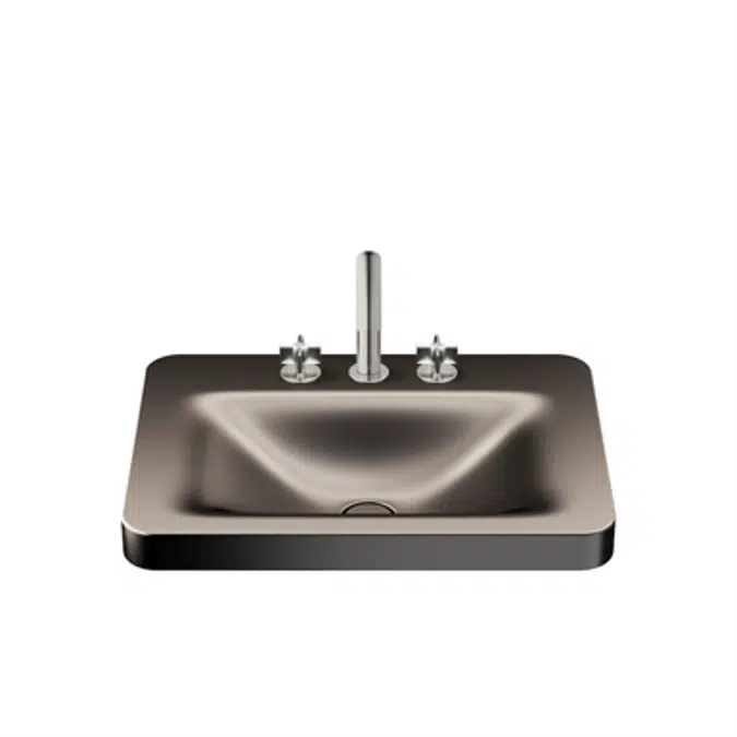 ARMANI - BAIA 660 mm over countertop basin for 3-hole basin mixer