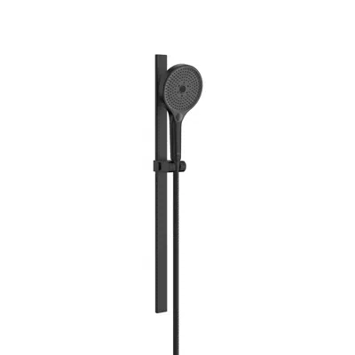 Image for Plenum Shower kit. 3 functions, 130 mm hand-shower, 700 mm slide bar with adjustable hand-shower bracket and 1.70 m PVC shower flexible hose