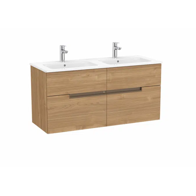 Victoria-N. Unik - base unit with four drawers and double basin
