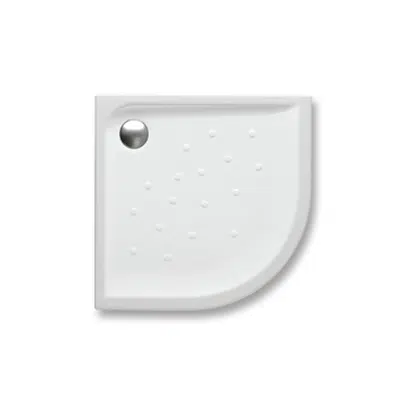 Image pour MALTA 1000 Anti-slip corner shower tray