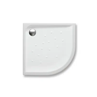 kuva kohteelle MALTA 1000 Anti-slip corner shower tray