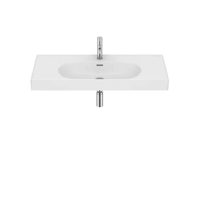 Meridian - Wall-hung Fineceramic® basin
