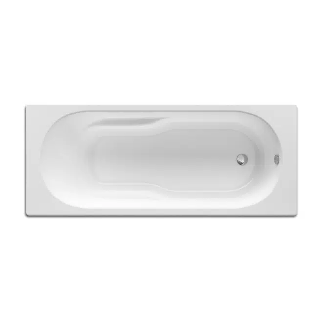Genova Rectangular acrylic bath with Basic hydromassage