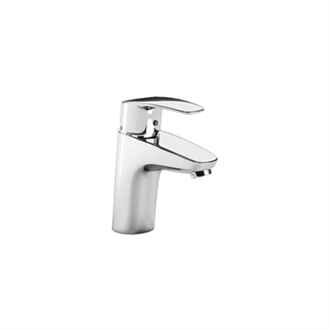 MONODIN-N Smooth body basin mixer mezzo w/ click clack waste, Cold Start
