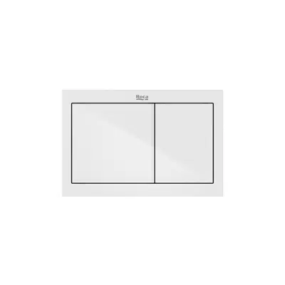 afbeelding voor In-Wall Systems PS1 Dual - Dual flush operating plate for Roca S installation systems. Cable technology. No tools required for installation