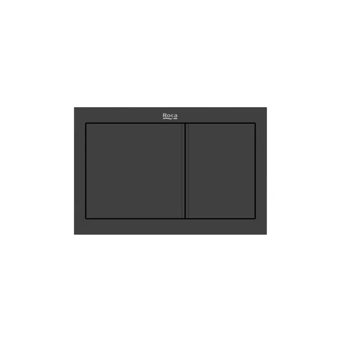 In-Wall Systems PS1 Dual - Dual flush operating plate for Roca S installation systems. Cable technology. No tools required for installation