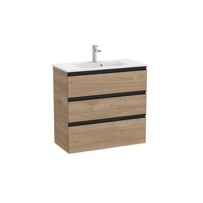 The Gap Unik (compact base unit with three drawers and basin)