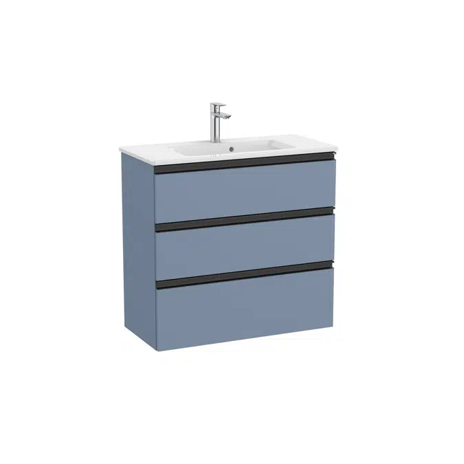 The Gap Unik (compact base unit with three drawers and basin)