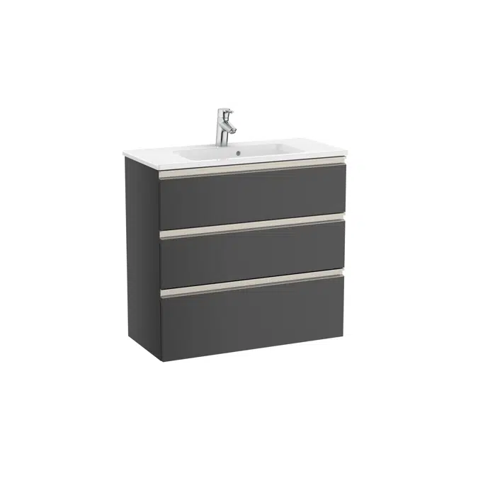 The Gap Unik (compact base unit with three drawers and basin)