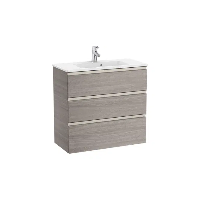 The Gap Unik (compact base unit with three drawers and basin)