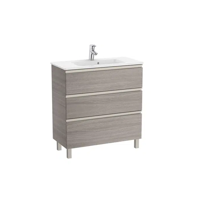 The Gap Unik (compact base unit with three drawers and basin)