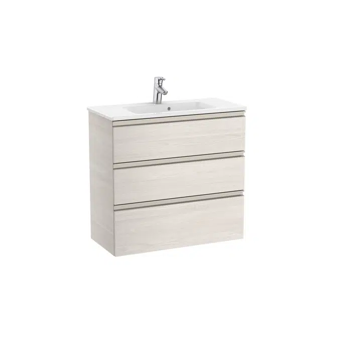 The Gap Unik (compact base unit with three drawers and basin)