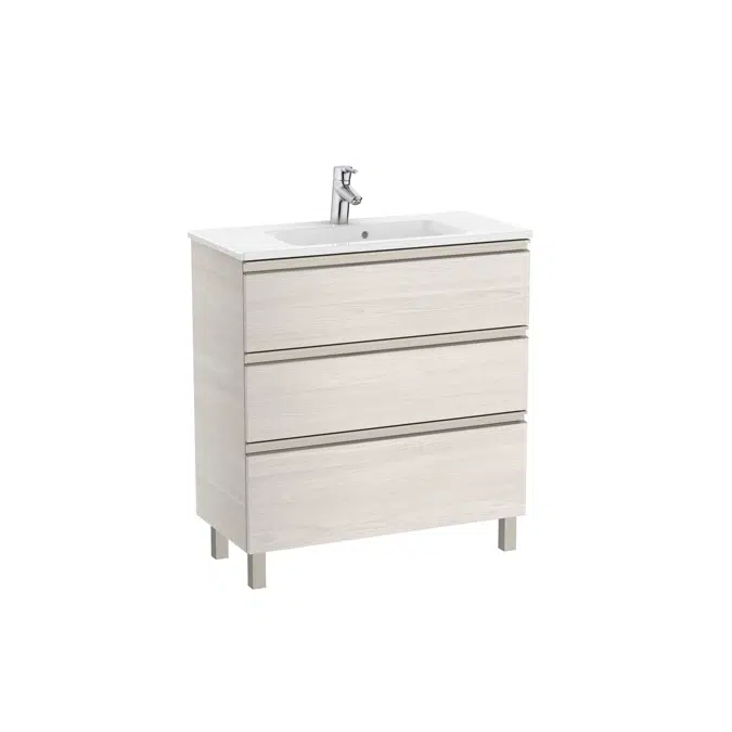 The Gap Unik (compact base unit with three drawers and basin)