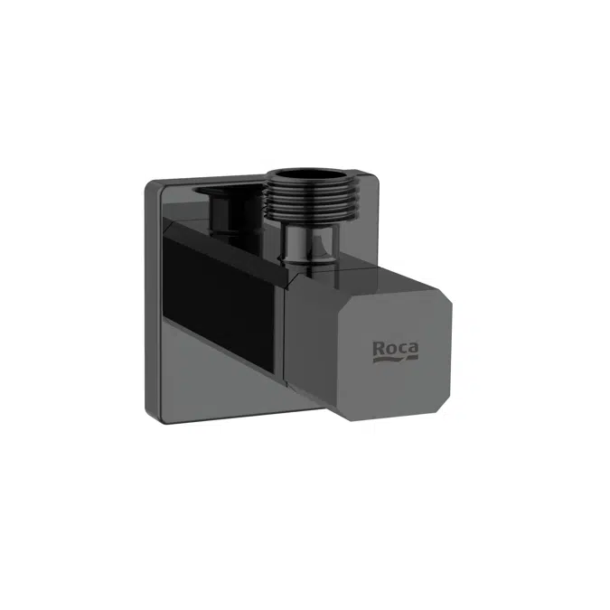 Aqua Square - Angle stop valve (ceramic valve). 1/2" - 1/2"