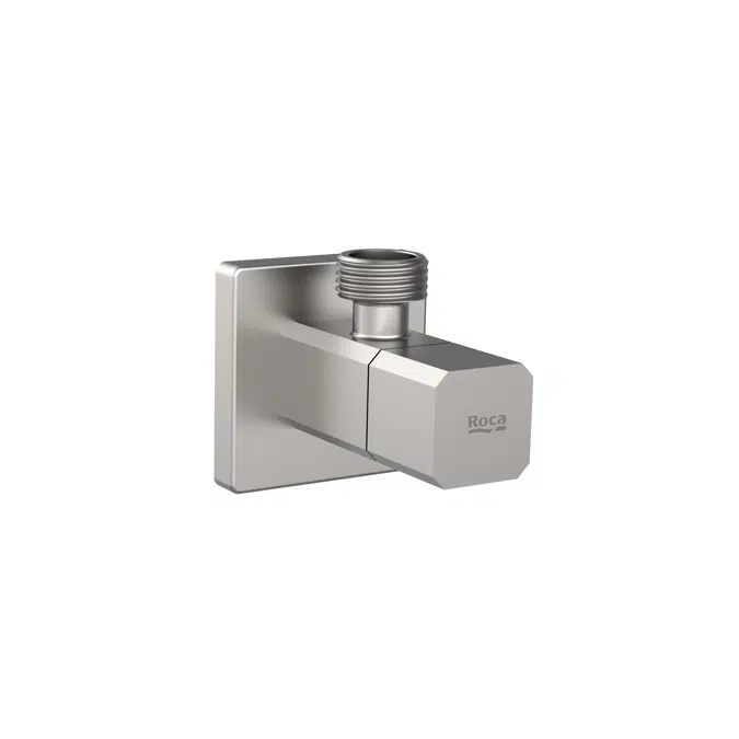 Aqua Square - Angle stop valve (ceramic valve). 1/2" - 1/2"