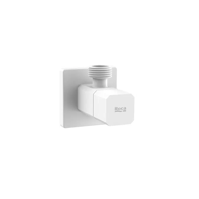 Aqua Square - Angle stop valve (ceramic valve). 1/2" - 1/2"