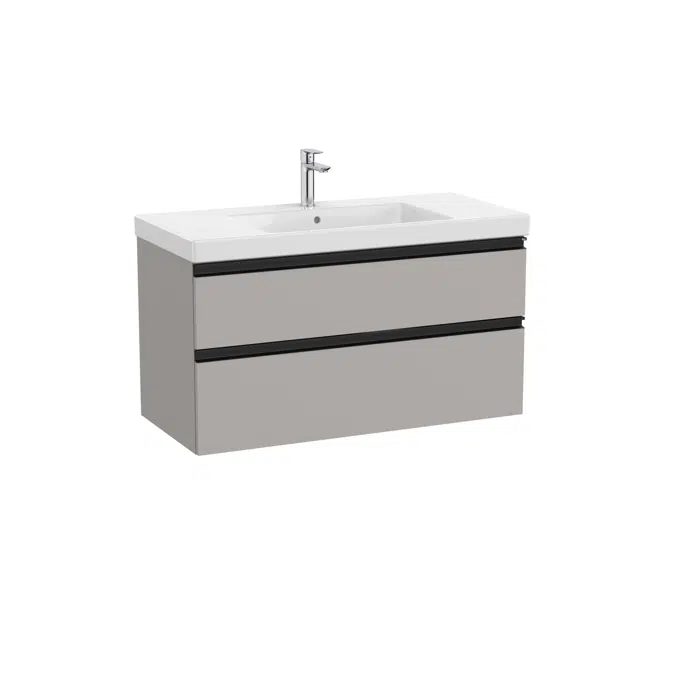 The Gap Unik (base unit with two drawers and basin)