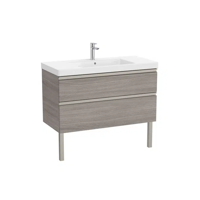 The Gap Unik (base unit with two drawers and basin)