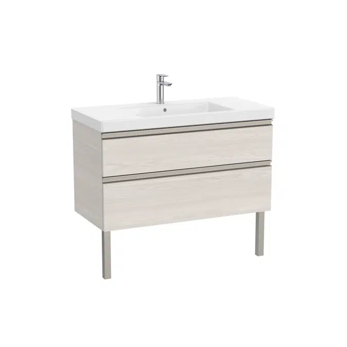 The Gap Unik (base unit with two drawers and basin)
