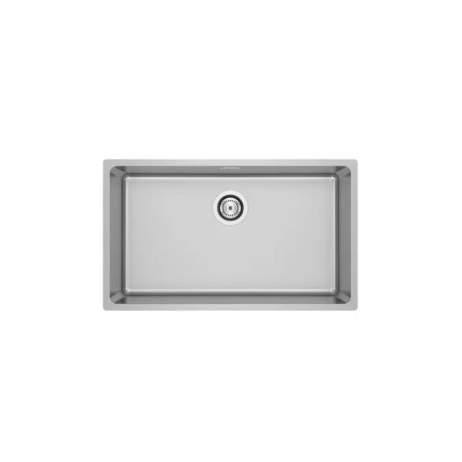 ROMA 700 Stainless steel single bowl kitchen sink