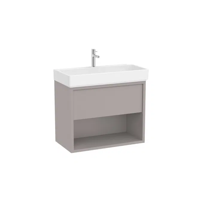Tura  Unik (Base unit with one drawer, bottom shelf and basin)