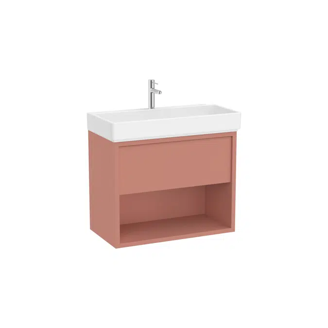 Tura  Unik (Base unit with one drawer, bottom shelf and basin)