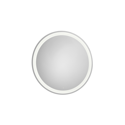 Image for Iridia Round mirror with perimetral LED lighting and demister device