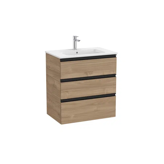 The Gap Unik (base unit with three drawers and basin)
