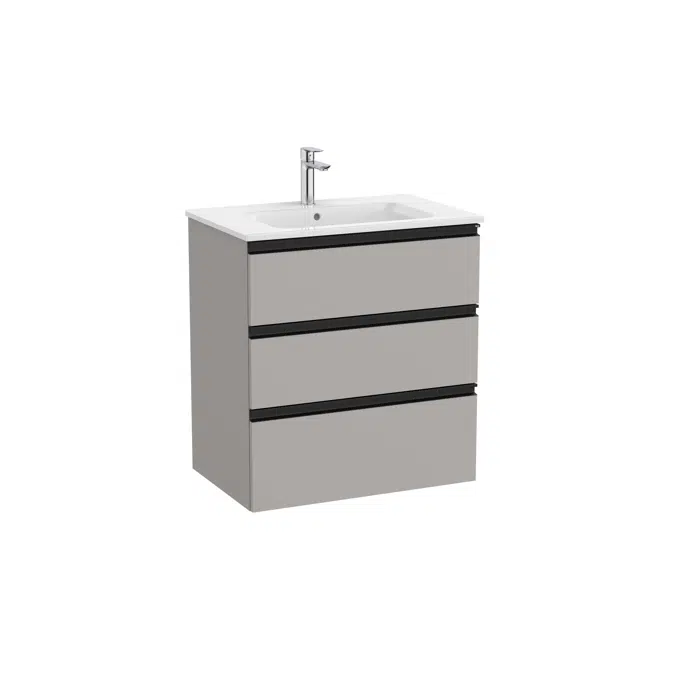 The Gap Unik (base unit with three drawers and basin)