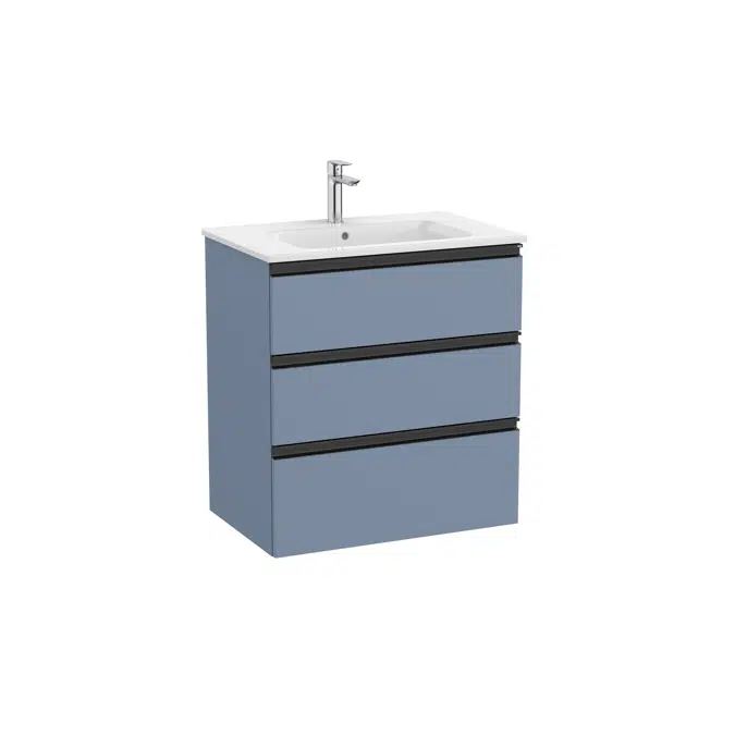 The Gap Unik (base unit with three drawers and basin)