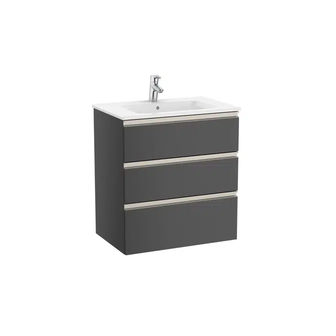 The Gap Unik (base unit with three drawers and basin)