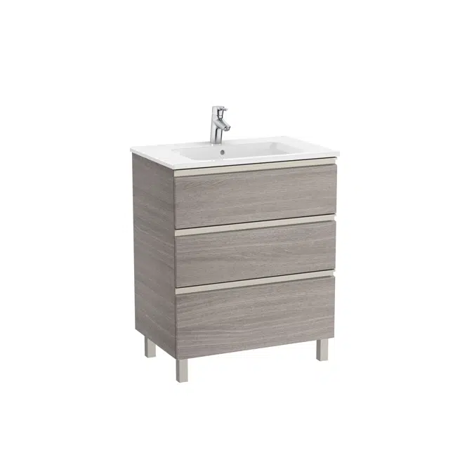 The Gap Unik (base unit with three drawers and basin)