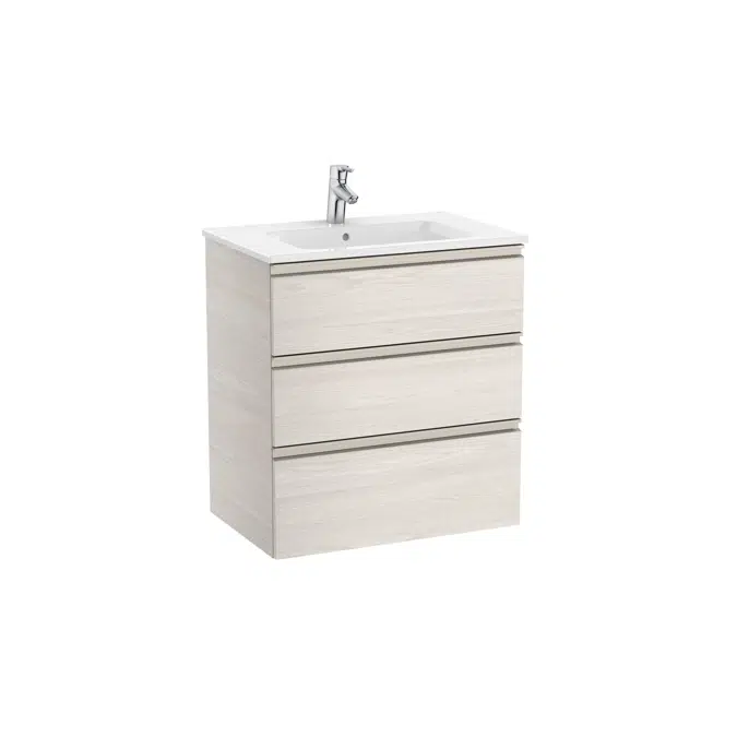 The Gap Unik (base unit with three drawers and basin)