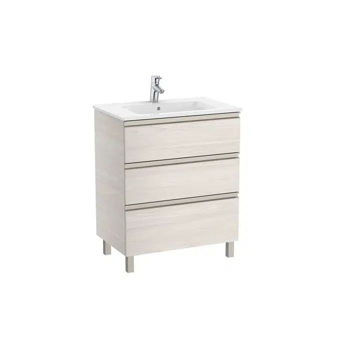 The Gap Unik (base unit with three drawers and basin)