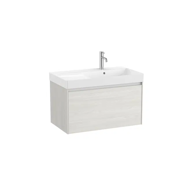 ONA Unik (base unit with one drawer and right hand basin)