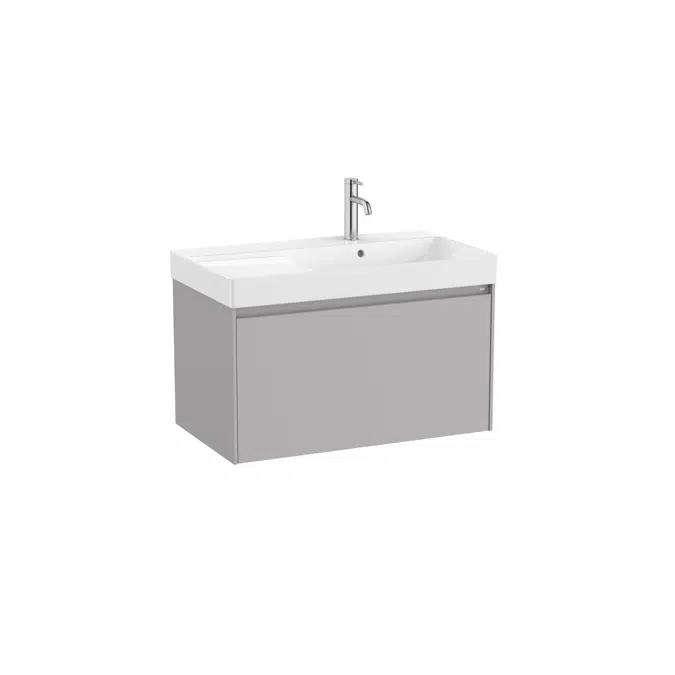 ONA Unik (base unit with one drawer and right hand basin)