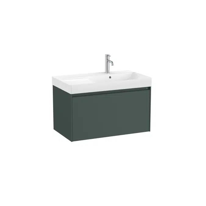 ONA Unik (base unit with one drawer and right hand basin)