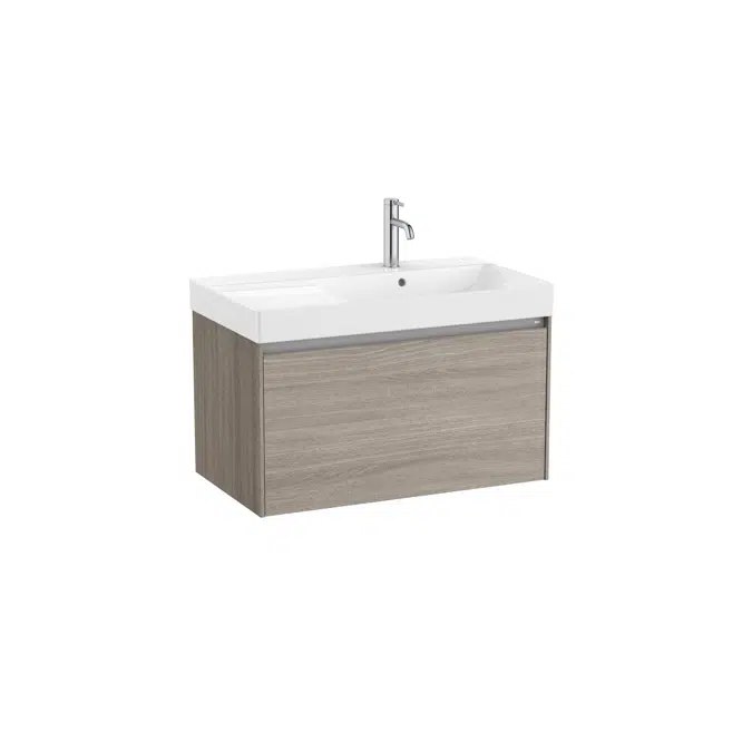ONA Unik (base unit with one drawer and right hand basin)