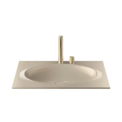 Immagine per ARMANI - ISLAND 770 mm countertop washbasin for 2-hole basin mixer