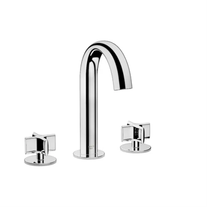 ARMANI - BAIA Deck-mounted 3-hole basin mixer