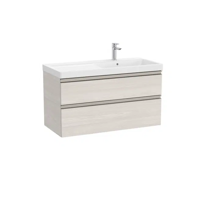 The Gap Unik (base unit with two drawers and basin on the right)