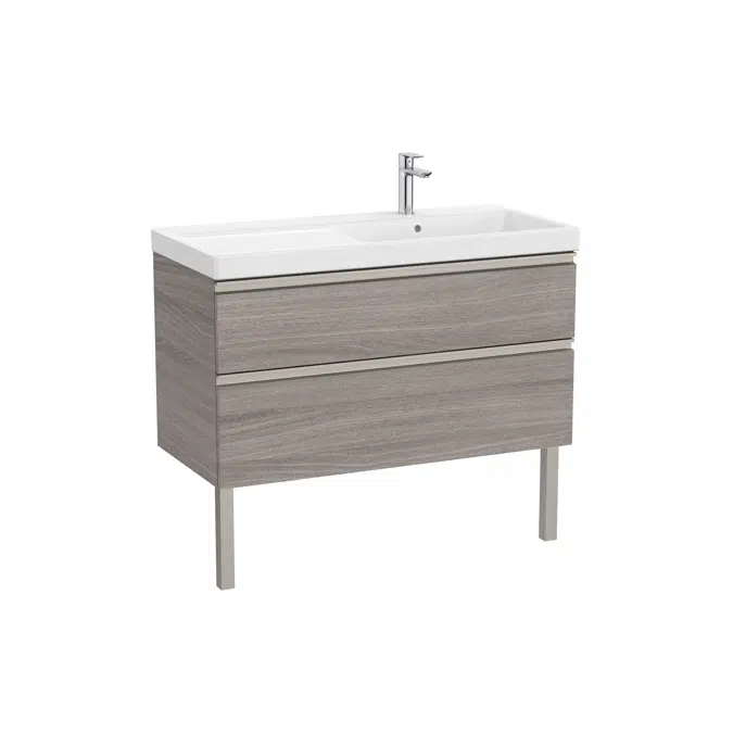 The Gap Unik (base unit with two drawers and basin on the right)