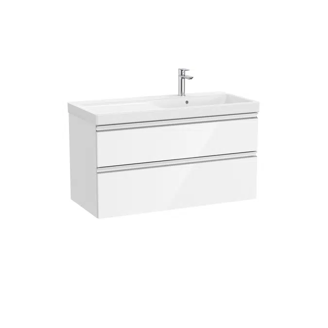 The Gap Unik (base unit with two drawers and basin on the right)