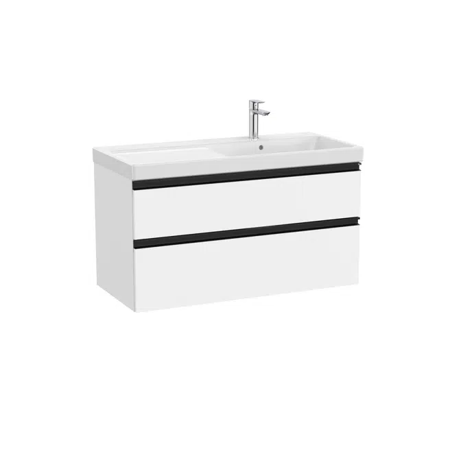 The Gap Unik (base unit with two drawers and basin on the right)