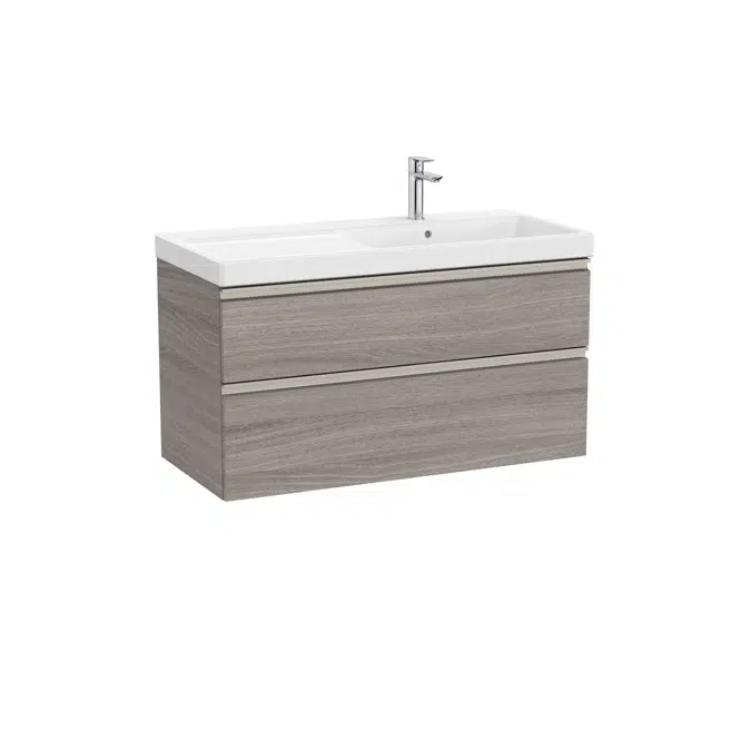 The Gap Unik (base unit with two drawers and basin on the right)