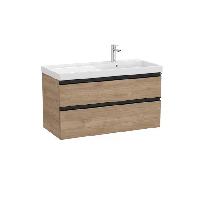 The Gap Unik (base unit with two drawers and basin on the right)