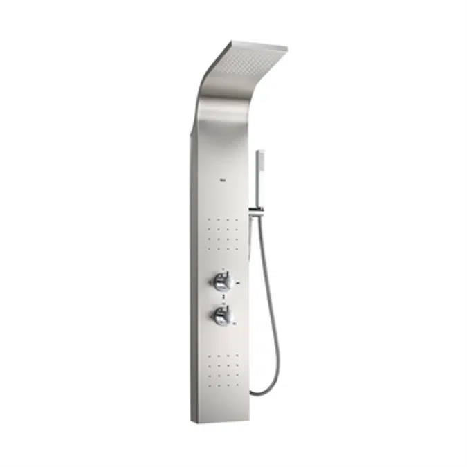 ESSENTIAL Hydromassage thermostatic shower column