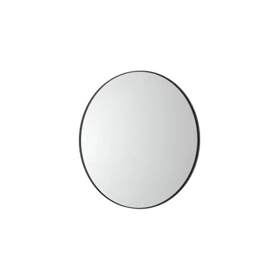 Immagine per Luna Round mirror with perimetral LED lighting and frame